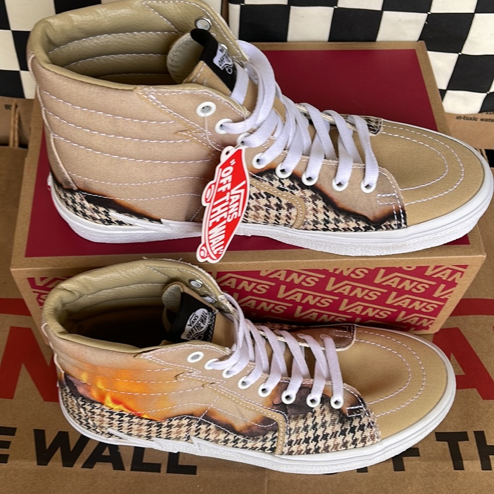 Vans Sk8-Hi Bolt Big Reveal Taos Taupe Men’s sneakers - Picture 4 of 16